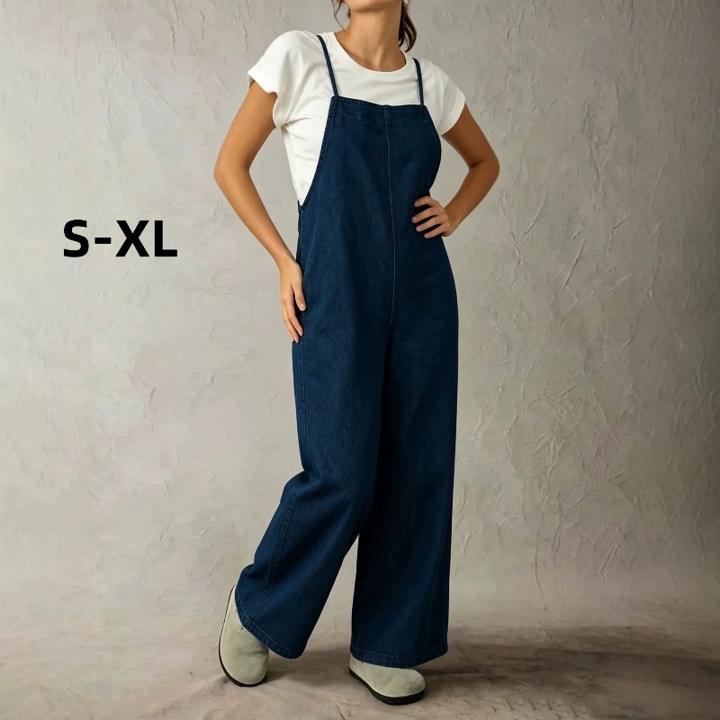 Sleeveless Jumpsuit - Lente Herfst Dames Denim Overalls XL
