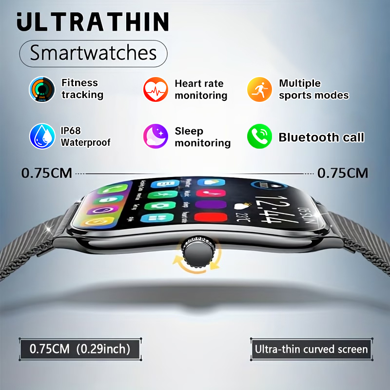 Women'S Day Fashion Show - Nieuwe ultradunne smartwatch met AMOLED-scherm, toont