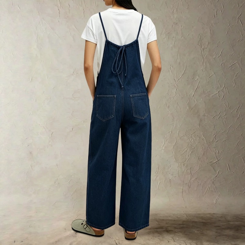 Lente Herfst Dames Denim Overa - Sleeveless Jumpsuit recensie en prijs