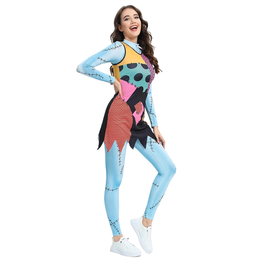 Halloween Anime Film Sally Cos - Sleeveless Jumpsuit recensie en prijs