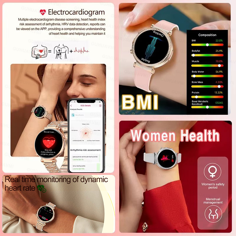 Nieuw 1,27-inch smartwatch voo - Women'S Fashion Retailers recensie en prijs