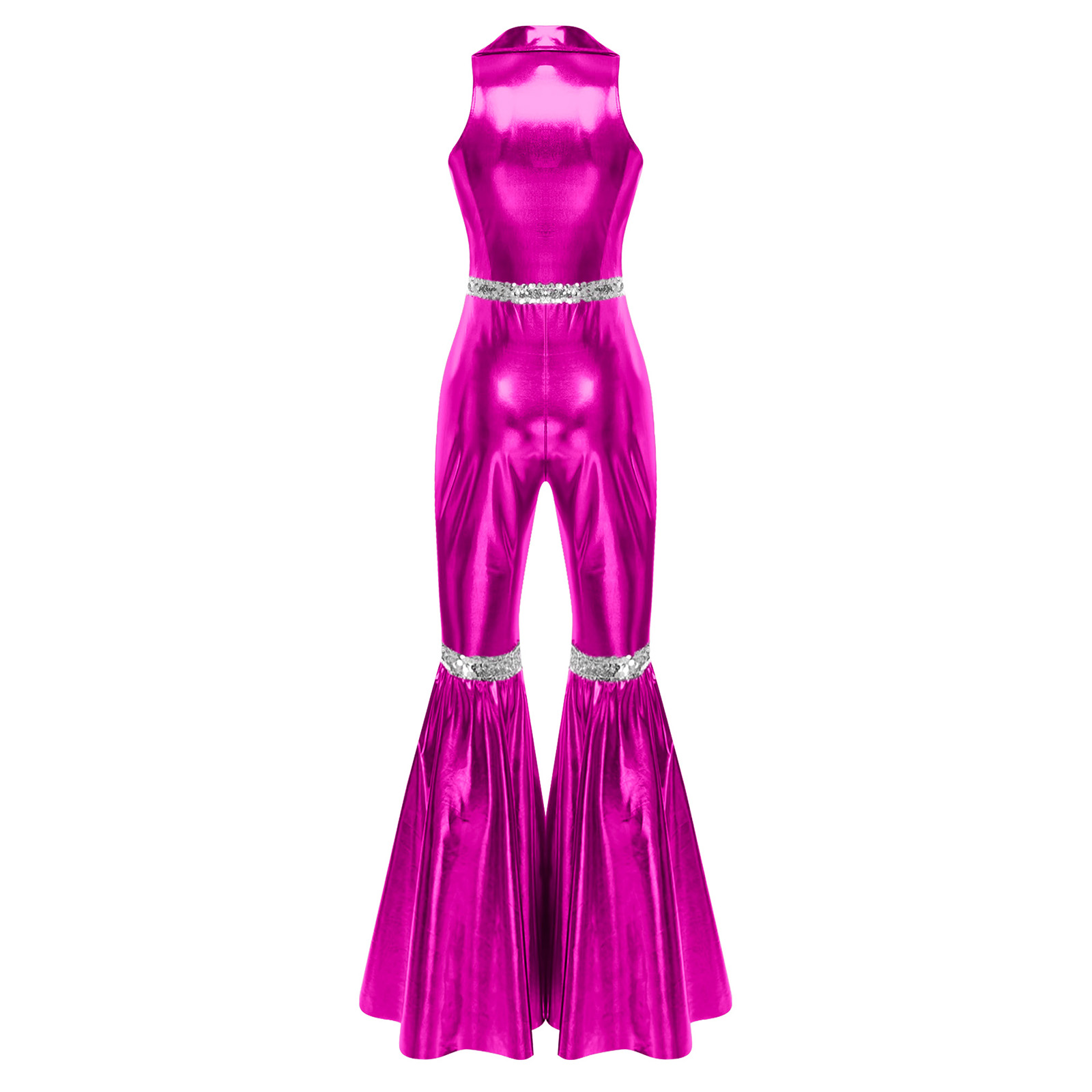 Vrouwen jaren '70 Disco Romper - Sleeveless Jumpsuit recensie en prijs