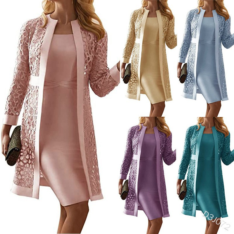2-delige damesset 2026: nieuwe - Longline Cardigan Knit recensie en prijs